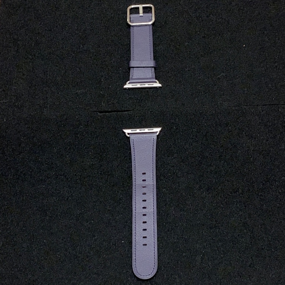 Apple Watch Classic Buckle in Dark Aubergine